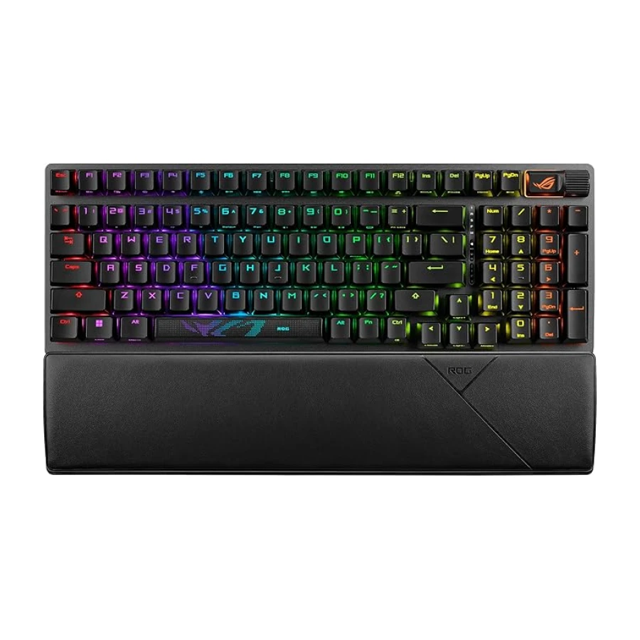 ASUS ROG Strix Scope II 96 Wireless ROG NX Snow Switch Mekanik RGB Kablosuz Gaming (Oyuncu) Klavye
