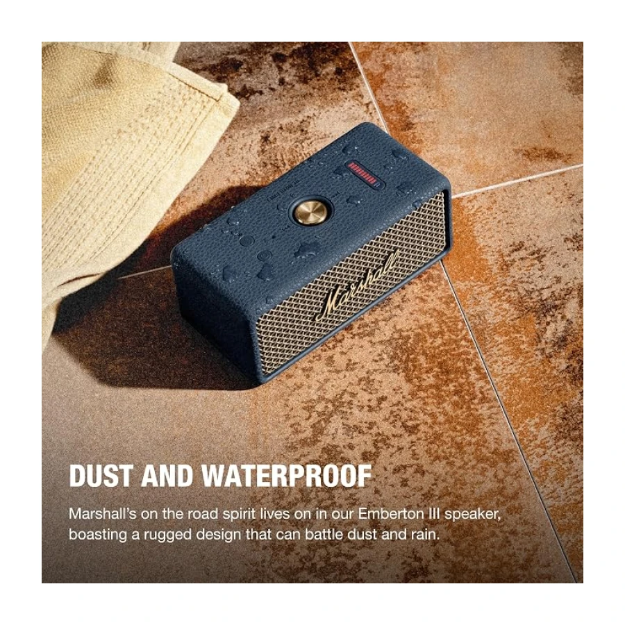 Marshall Emberton III BT Hoparlör, Midnight Blue