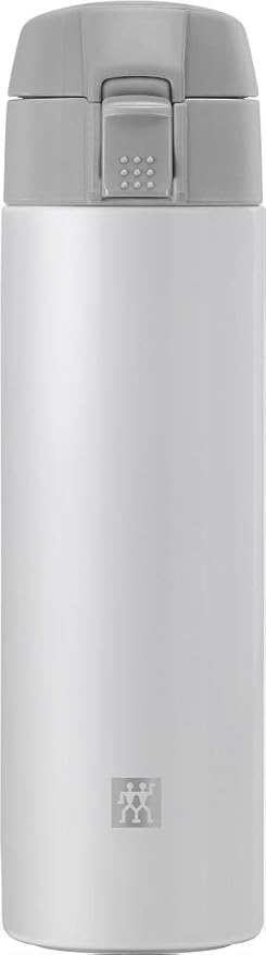 Zwilling Thermo Matara, 7 Saat Sıcak 12 Saat Soğuk Tutar, Paslanmaz Çelik, Beyaz-Gri, 450 ml