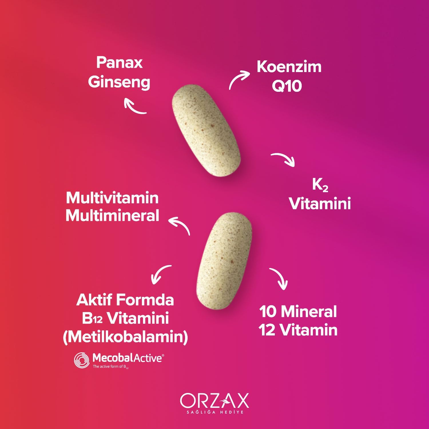 Ocean Daily One Energy Multivitamin & Multimineral 30 Tablet Takviye Edici Gıda