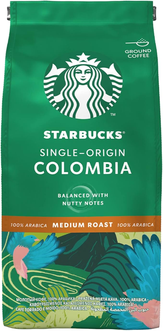 Starbucks Single-Origin Colombia Öğütülmüş Kahve 200 g