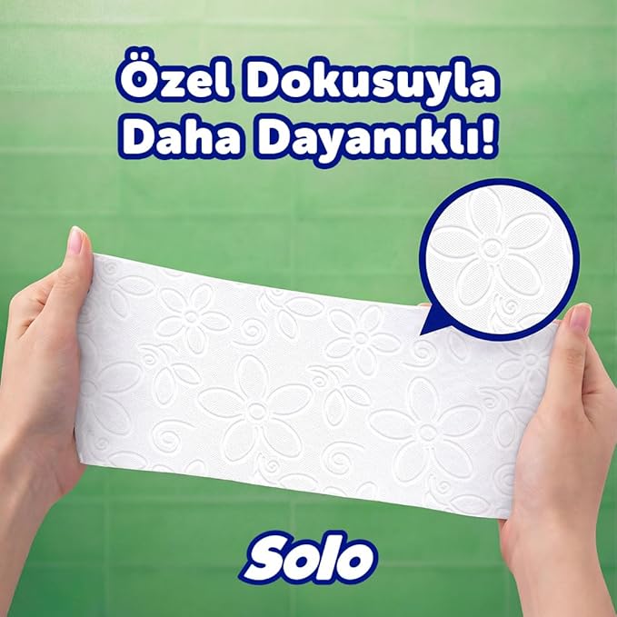 SOLO Bambu Katkılı Tuvalet Kağıdı 40’lı