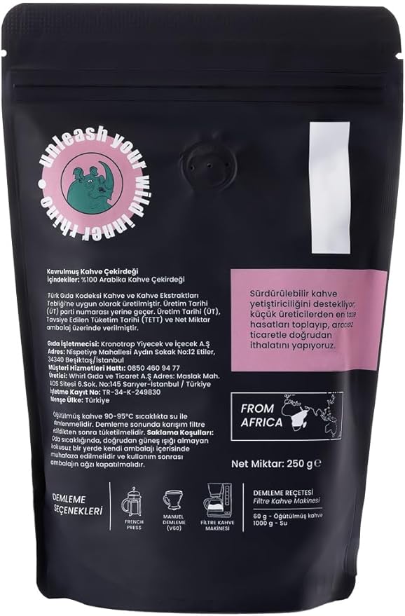 No:33 Filtre 250 G Öğütülmüş
