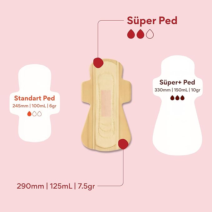 beije 10'lu Süper Ped