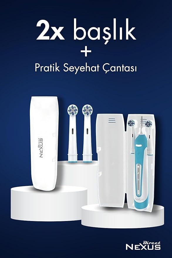 Direct Nexus Pro Elektrikli Şarj Edilebilir Diş Fırçası 3 farklı çalışma modu