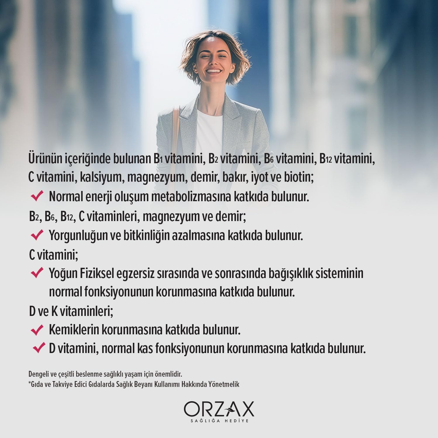Ocean Daily One Energy Multivitamin & Multimineral 30 Tablet Takviye Edici Gıda