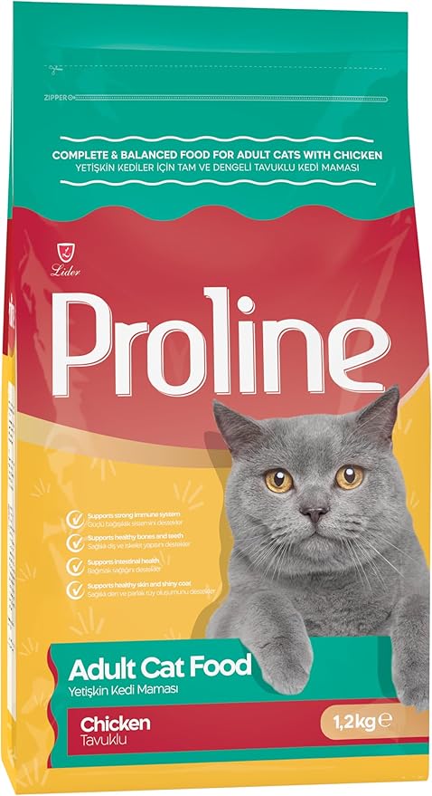 Proline Tavuk Etli Yetişkin Kedi Maması 1.2 KG