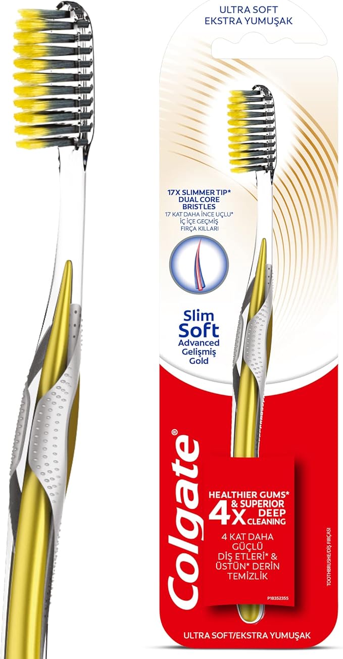 Colgate Mikro İnce Gelişmiş Gold Derin Temizlik Ekstra Yumuşak Diş Fırçası