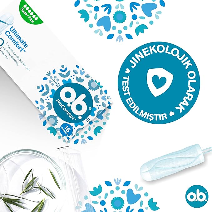 o.b. procomfort tampon süper plus, 16'lı
