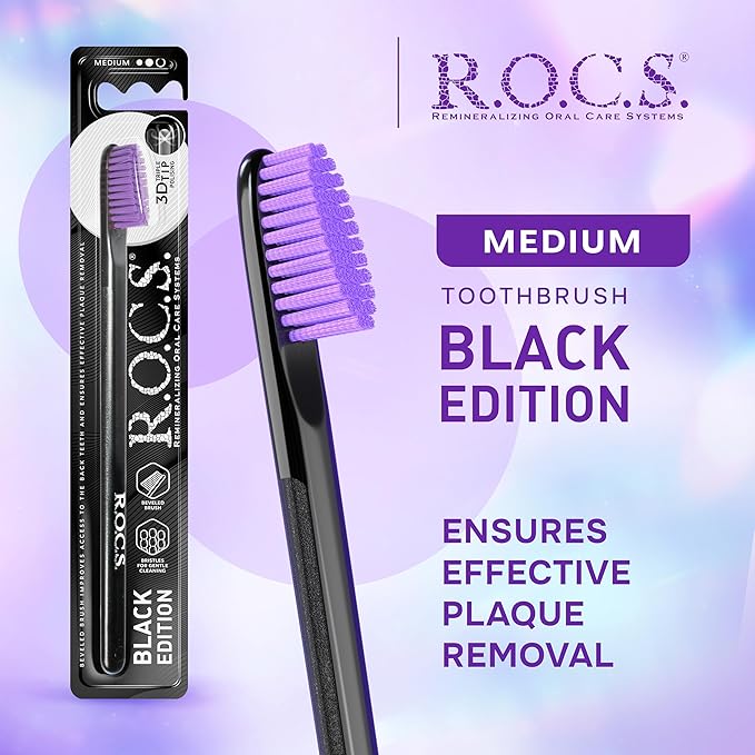 R.O.C.S. Diş Fırçası Black Edition