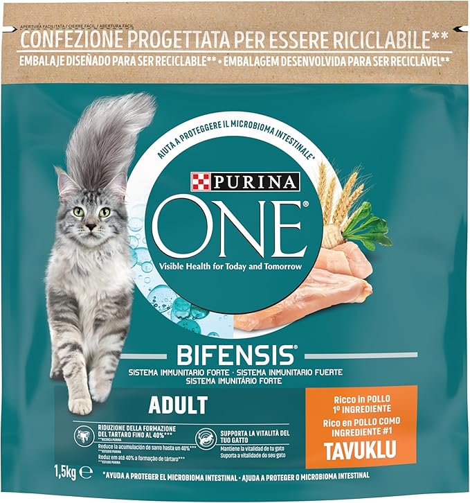 Purina One Tavuklu Yetişkin Kedi Maması 1,5 Kg