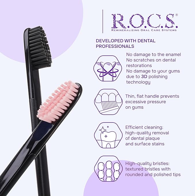 R.O.C.S. Diş Fırçası Black Edition