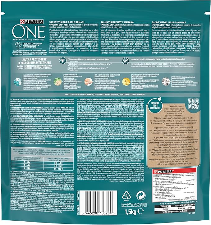Purina One Tavuklu Yetişkin Kedi Maması 1,5 Kg