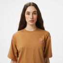 تی شرت قهوه ای زنانه Champion Eco Future Cuffed