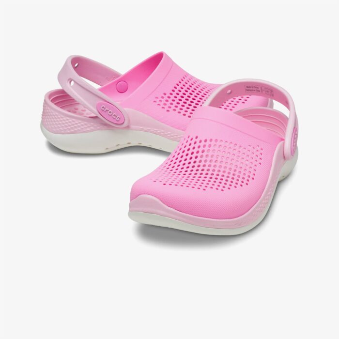 دمپایی صورتی بچه گانه Crocs LiteRide 360 - تصویر 7