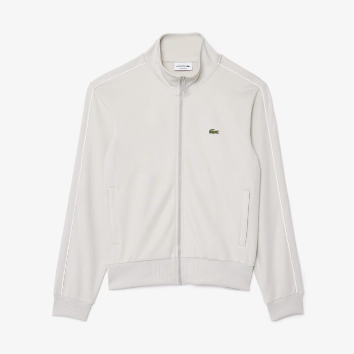 سویشرت مردانه زیپ‌دار Lacoste Regular Fit خاکستری