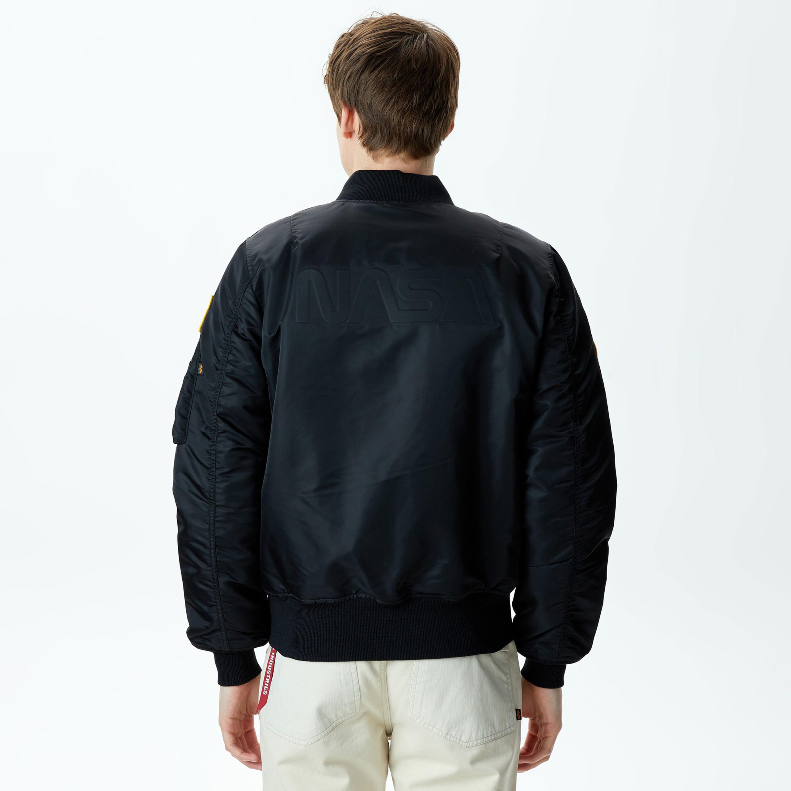 کاپشن مشکی مردانه Alpha Industries NASA Ma-1 Flight Gen - تصویر 3