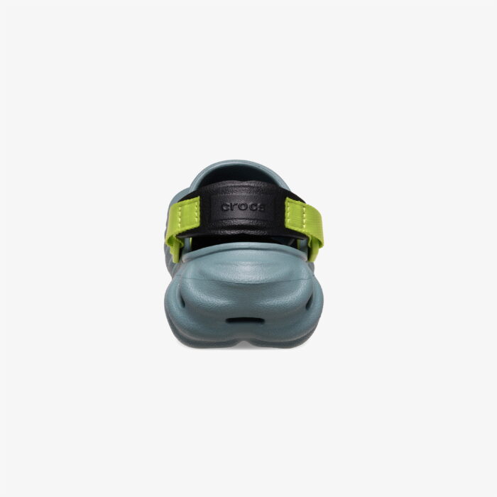 دمپایی بچه‌گانه Crocs مدل Echo Clog سبز - تصویر 3