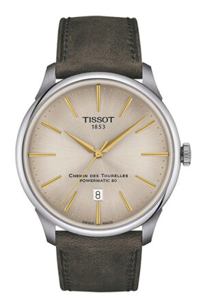 TISSOT - Tissot Chemin des Tourelles Powermatic 80 42 mm T1394071626100