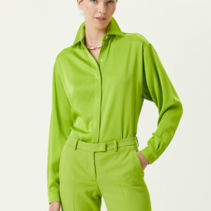 Michael Kors - پیراهن یقه انگلیسی سبز