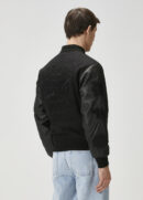 Alpha Industries - کاپشن بمبر پشمی مشکی MA-1