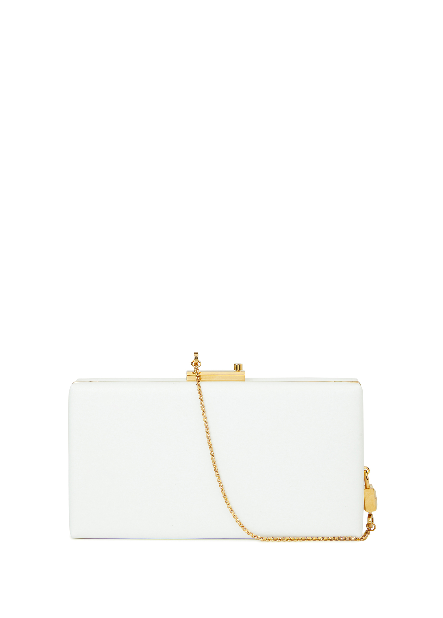 Dolce&Gabbana - کیف چرمی زنانه اوا سفید - تصویر 4