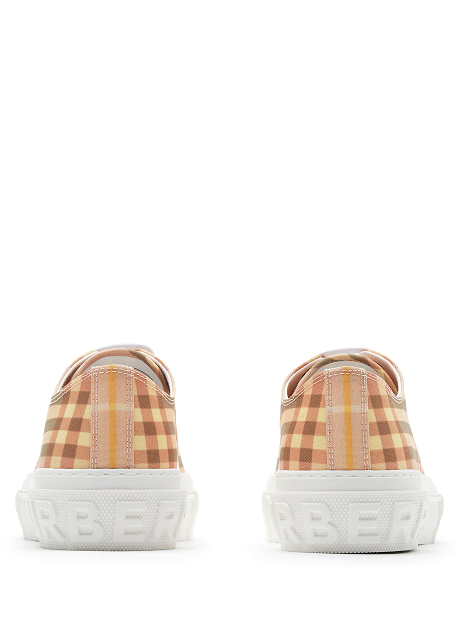 Burberry - کفش کتانی زنانه TNR Jack L Low Cream - تصویر 4