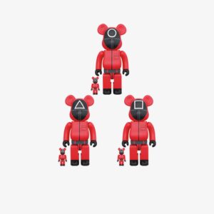 نگهبان بازی Bearbrick Squid شکل رنگارنگ