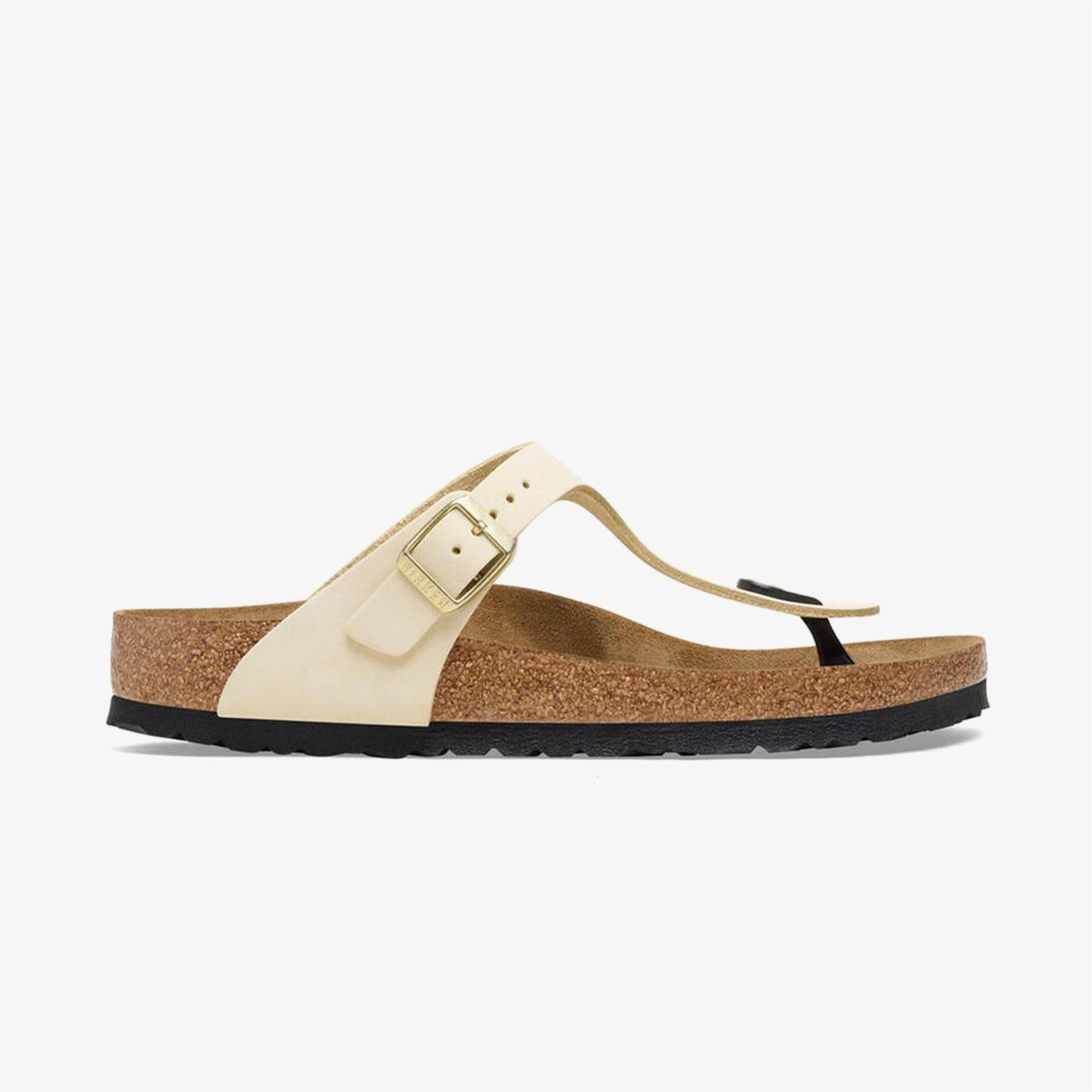 صندل کرم زنانه Birkenstock Gizeh Nu