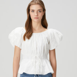 Lauren Ralph Lauren - بلوز گلدوزی شده سفید