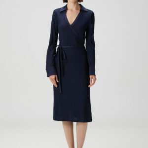 Boss - لباس میدی سرمه‌ای الاری