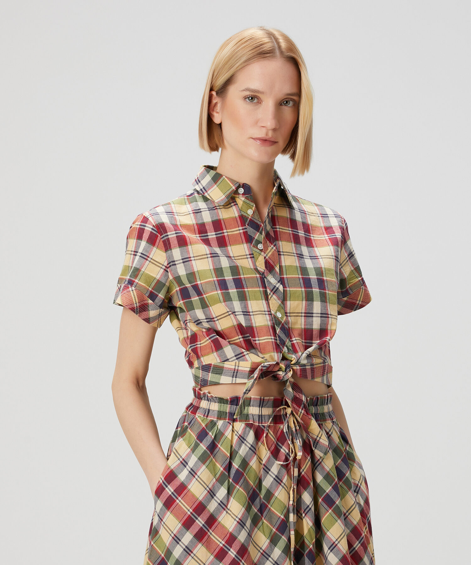 Polo Ralph Lauren - پیراهن چهارخانه قرمز و سبز