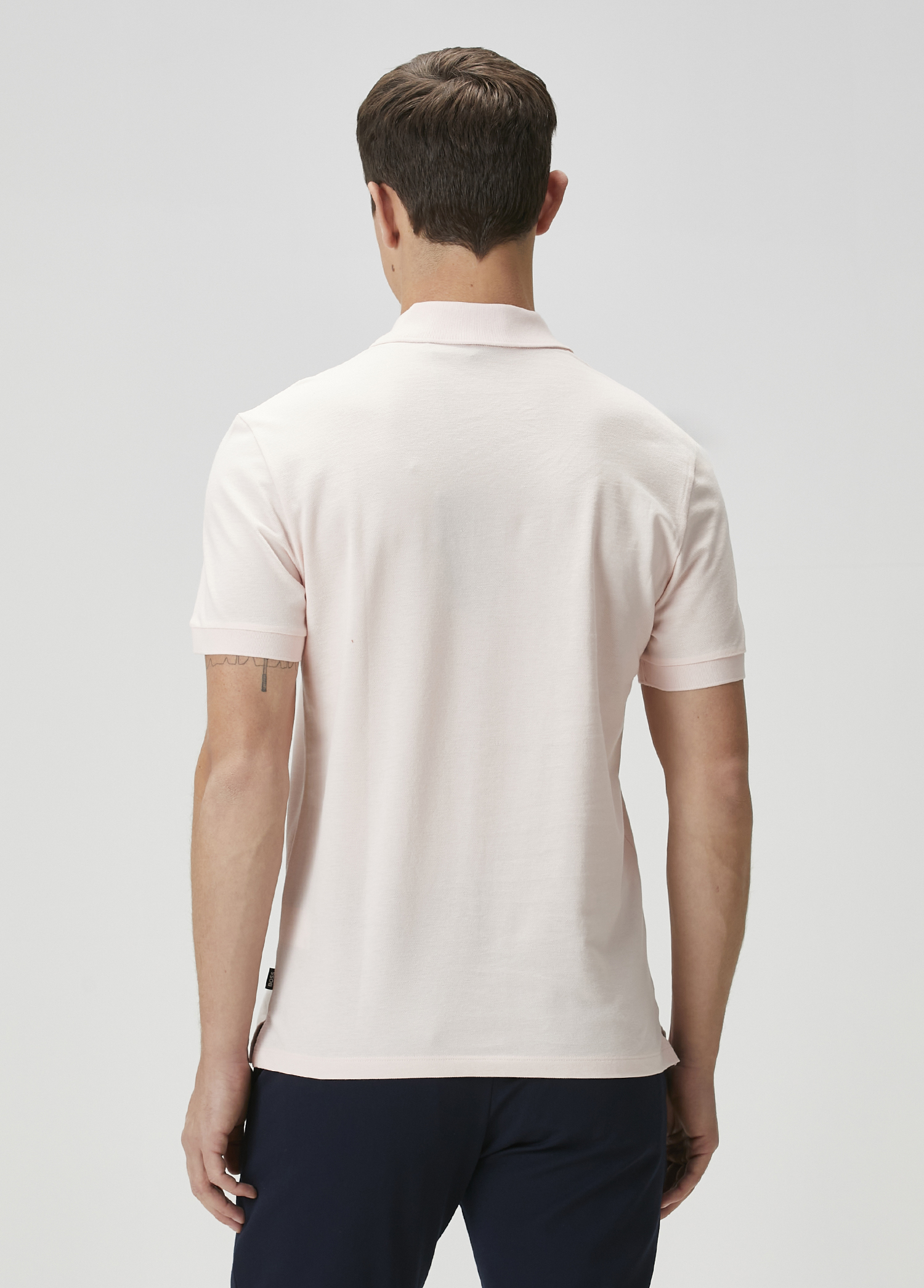 Boss - تیشرت پولو صورتی روشن پالاس - تصویر 4