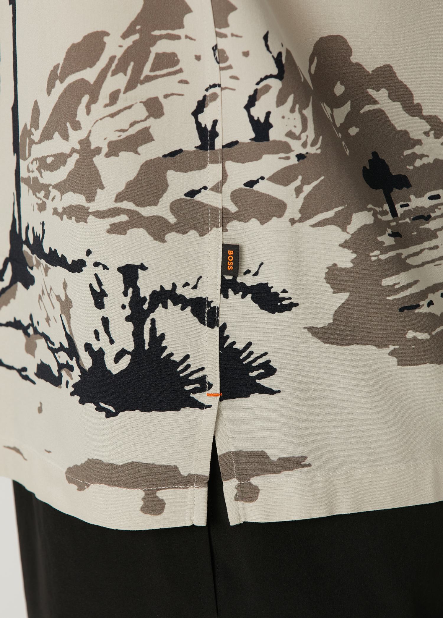 Boss - پیراهن چاپی Rayer Beige - تصویر 6