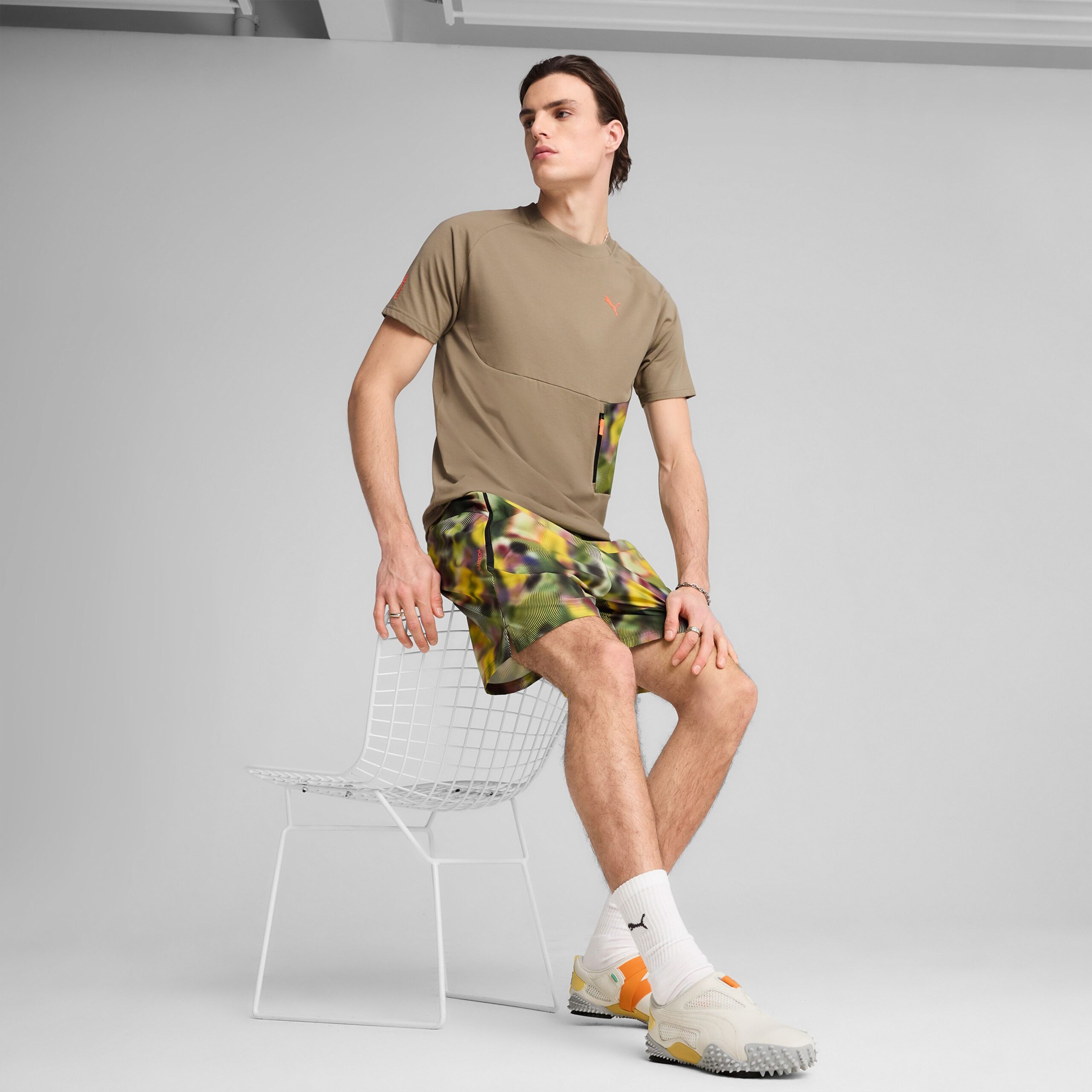 Puma Hoops X Pumatech Graphic تیشرت مردانه پوما - تصویر 2