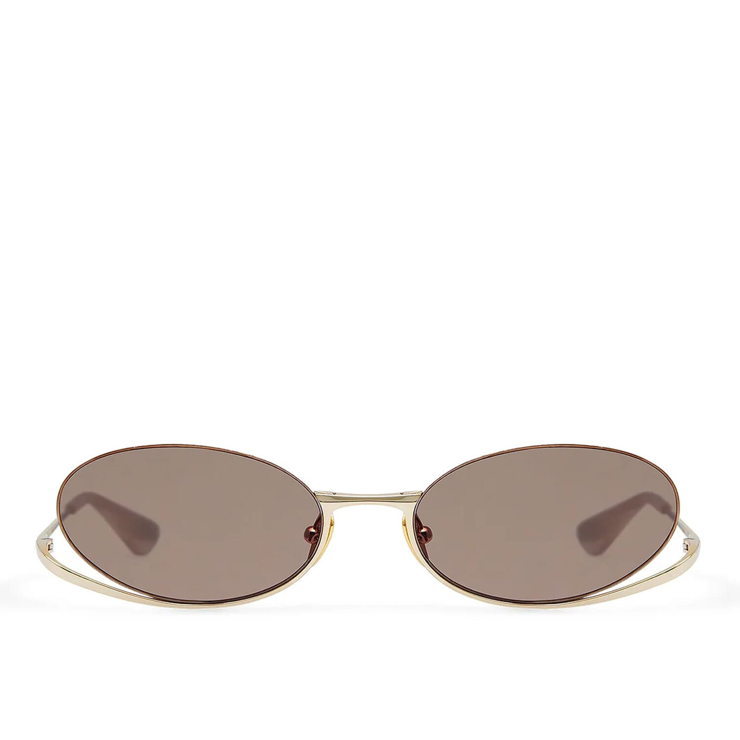 Gigi Studios - عینک آفتابی زنانه Shimmer GS3003 60 Gold Metal - تصویر 2