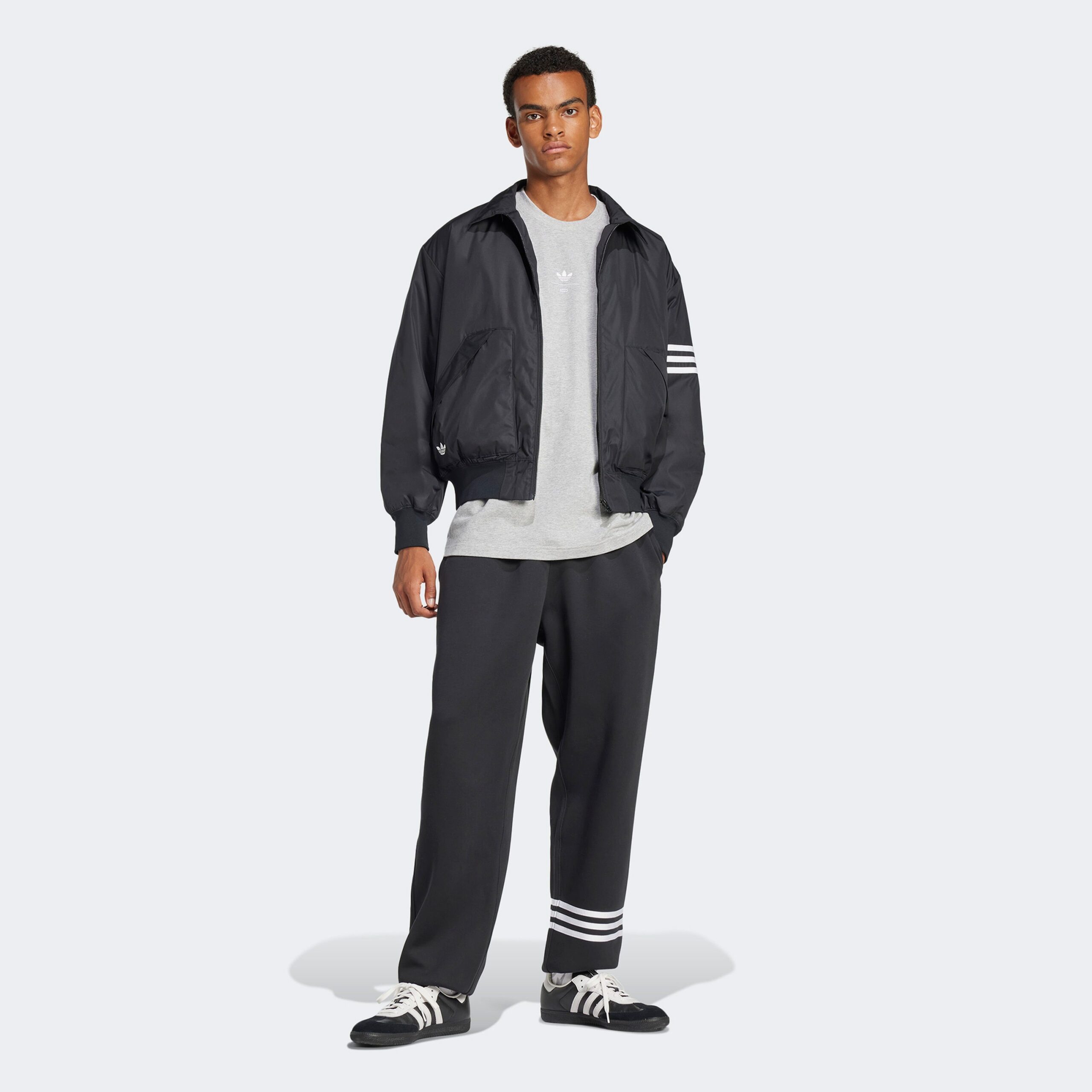 کاپشن مشکی مردانه آدیداس مدل NC Bomber - تصویر 2