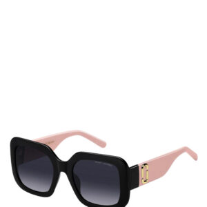 Marc Jacobs - عینک آفتابی زنانه مشکی صورتی Marc 647/S - 3H290