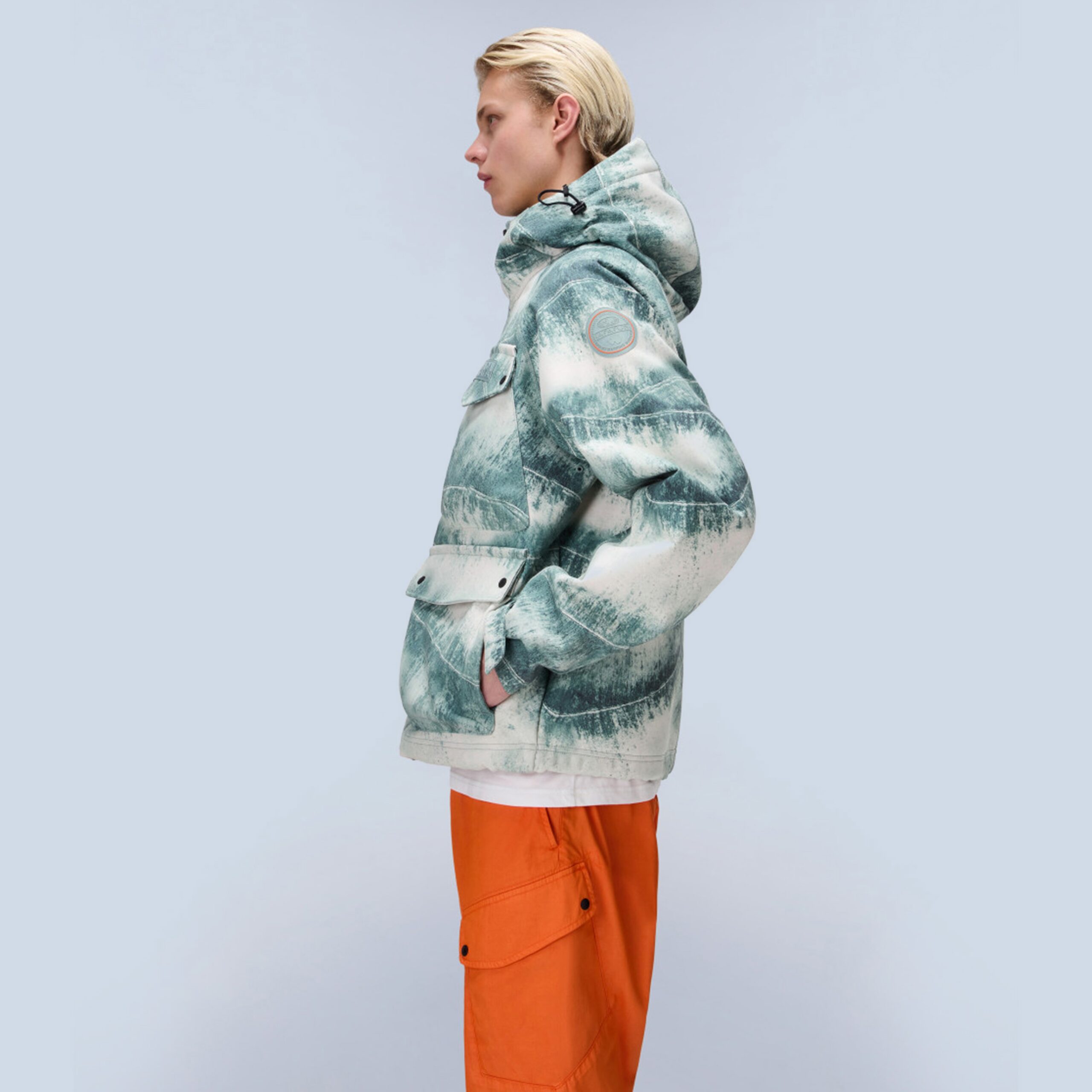 کت رنگارنگ مردانه Napapijri A-Rivalto Aop - تصویر 2