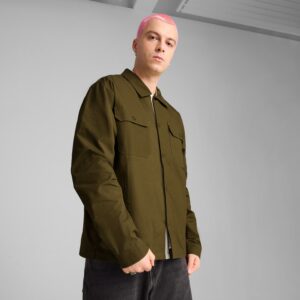 Puma Mmq Ripstop Over کت خاکی مردانه