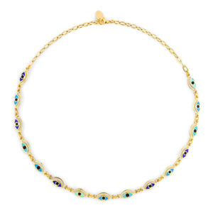 Berrin Özkan - گردنبند زنانه آبی کلئوپاترا