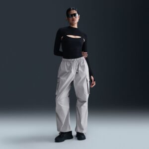 شلوار خاکستری زنانه نایک استریت