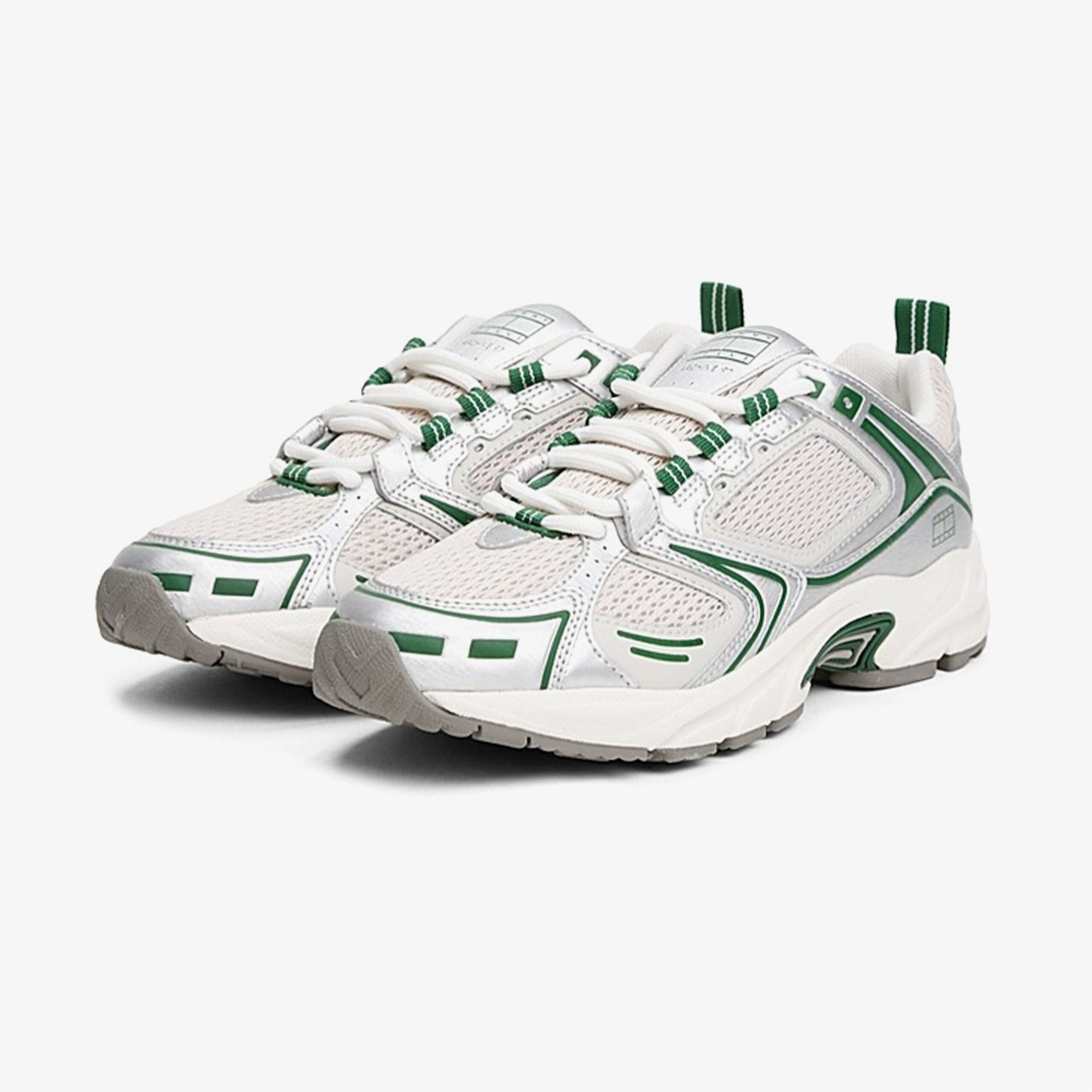 کفش کتانی خاکستری زنانه تامی هیلفیگر آرشیو ۹۷ - تصویر 2