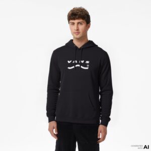 سویشرت مشکی مردانه Vans Determined Pullover