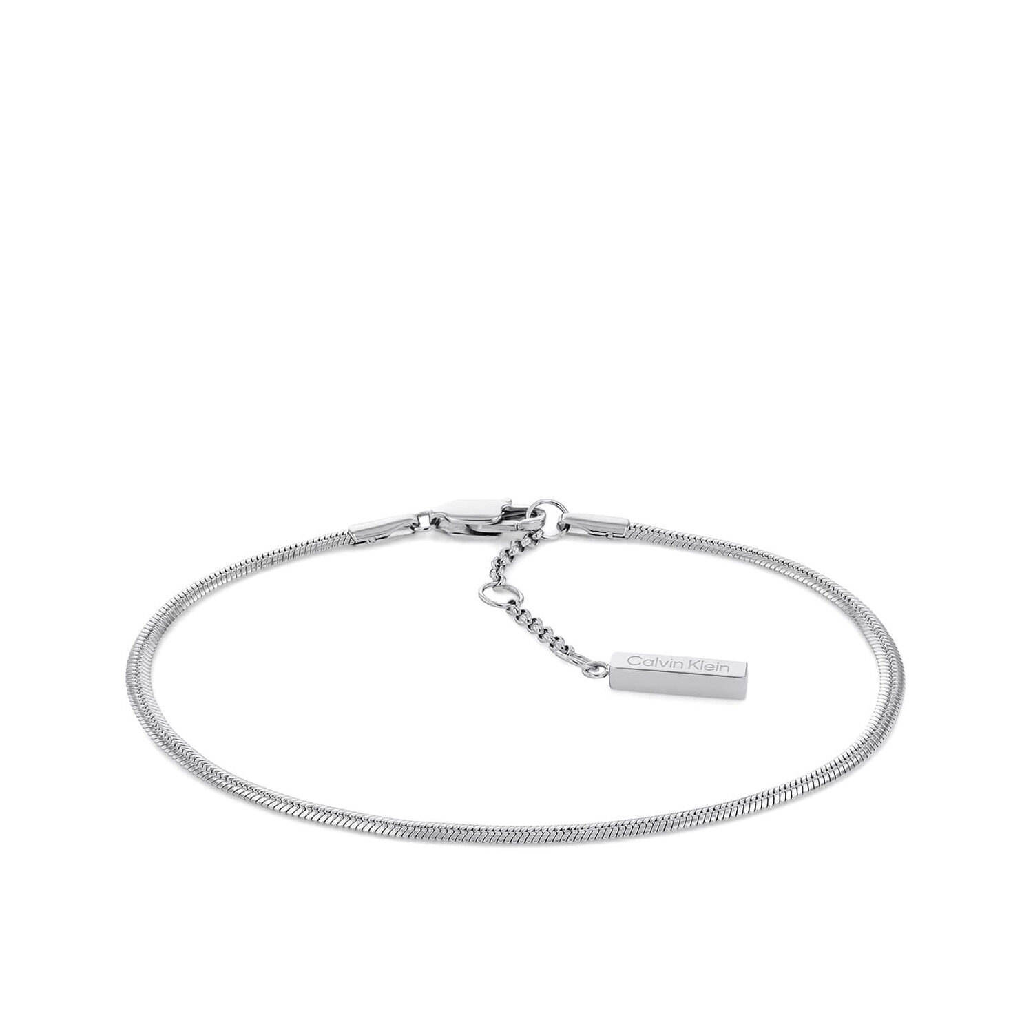 Calvin Klein - ست دستبند سه تکه استیل خاکستری متالیک یونیسکس - تصویر 2