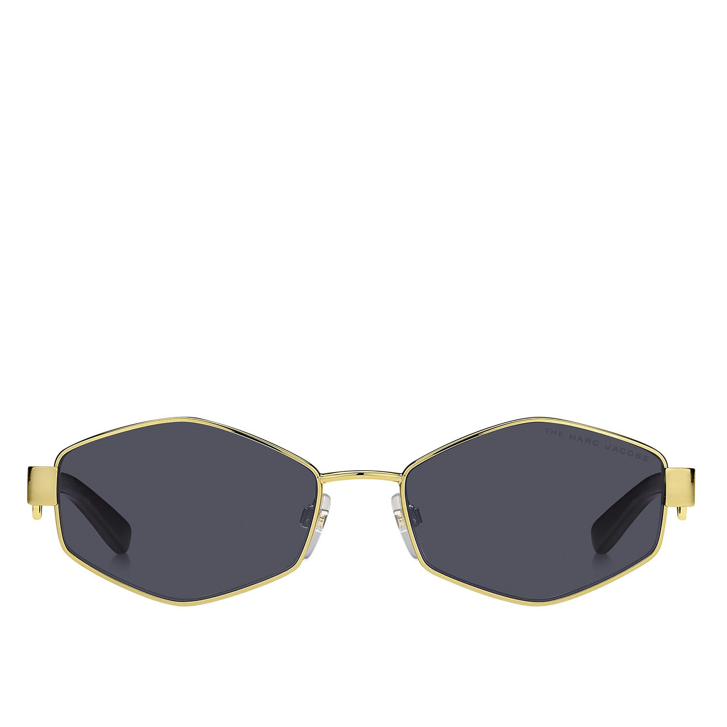 Marc Jacobs - عینک آفتابی زنانه مشکی طلایی فلزی Marc 496/S - تصویر 2